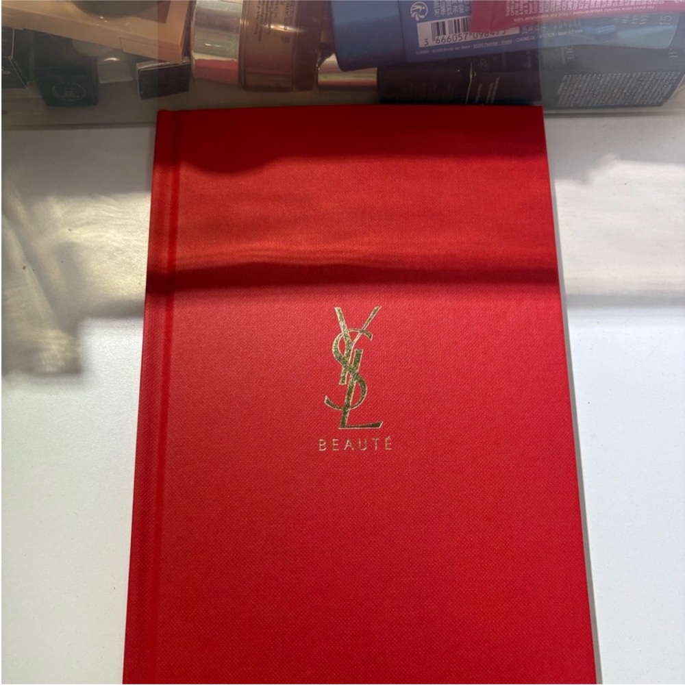 YSL Beauté  gift Red Notebook